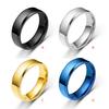 Unisex Band Ring Wedding Dance Women Men Wife Husband Hand Jewelry Office Night Vacation Daily Boyfriend Girlfriend Presents