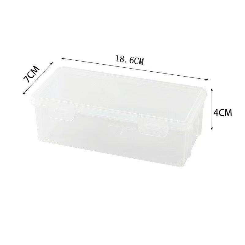 Large Capacity Transparent Pencil and Stationery Storage Case