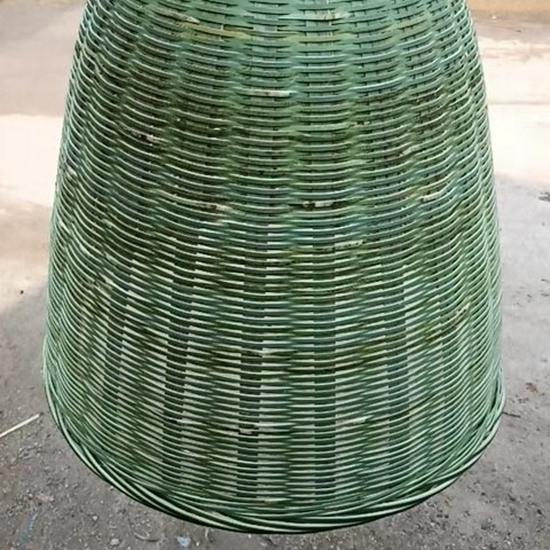 Handmade Bamboo Bee Catcher: Weaving Trap & Attracting Cage, Breathable Design