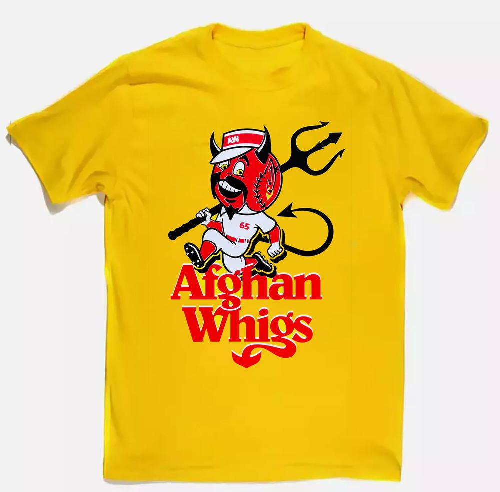 NEW RARE Afghan Whigs Yellow T Shirt Full size S5XL Unisex MI628 Unisex T-Shirt XL