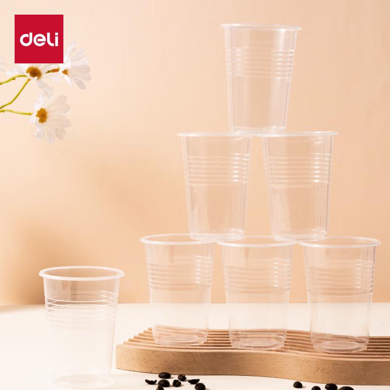 

Deli Thickened Disposable Plastic Cups 230ml (100-pack)