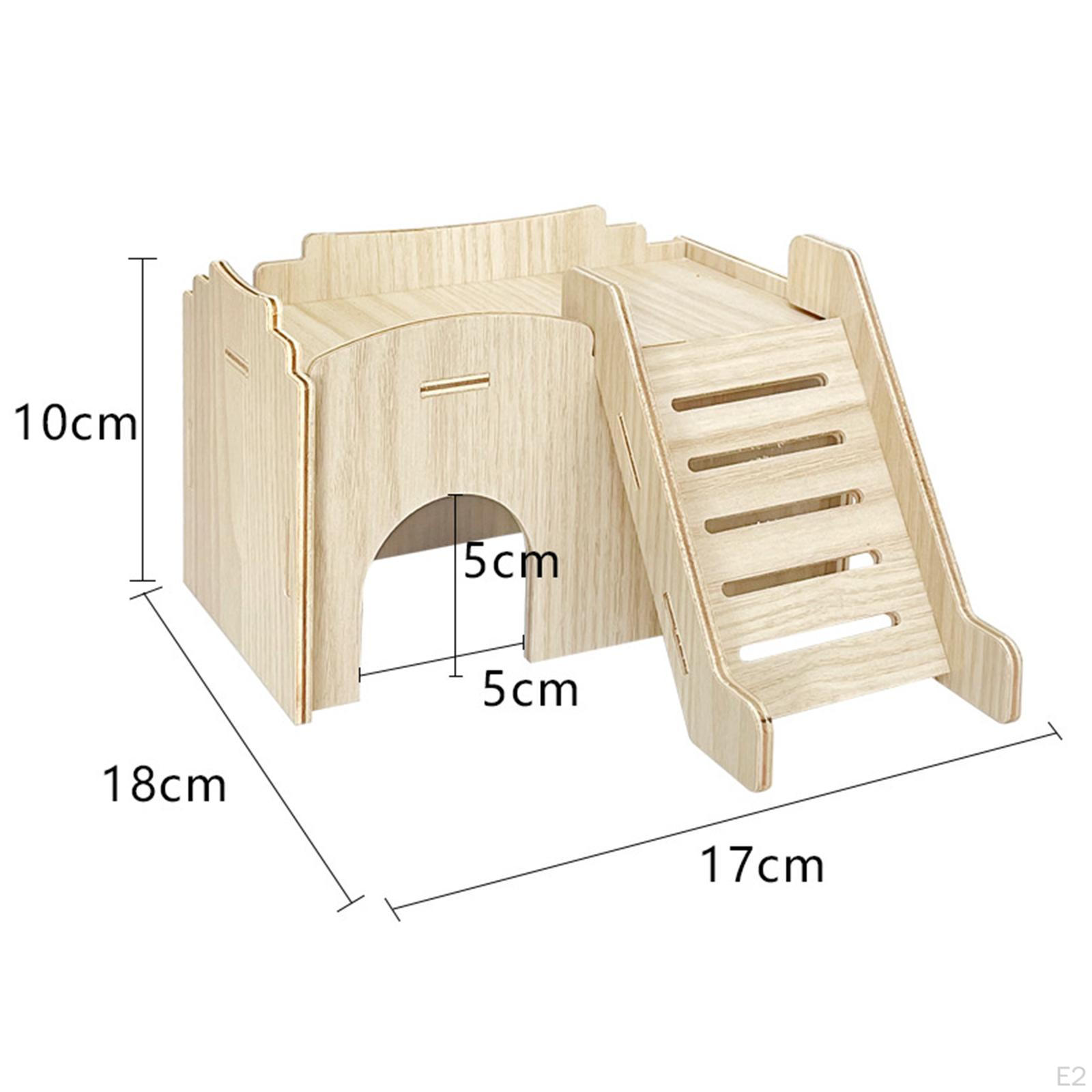 Угловой домик для хомяков — фото 3