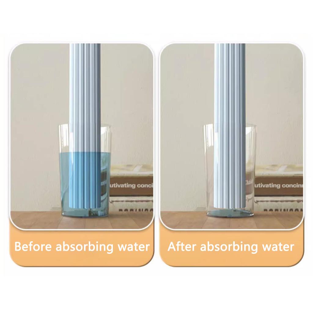 Self Squeeze Sponge Mop Replacement Kitchen Home Sponge Mop Refill for Easy Extended Edge Cleaning