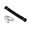 Dacron Single Bar Extension Belt Single Layer Gym Parts Tree Swing Straps Hanging Kit 100kg Heavy Duty Hook Ring Hammock