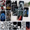 MH66 Grim Reaper Skeleton Skull Case for Motorola E7 G6 G7 G8 G9 Plus Power Play G10 G20 G04 E30 E40 E22 E20 E13 E15 G22 G23 G05 G75 G35 G55