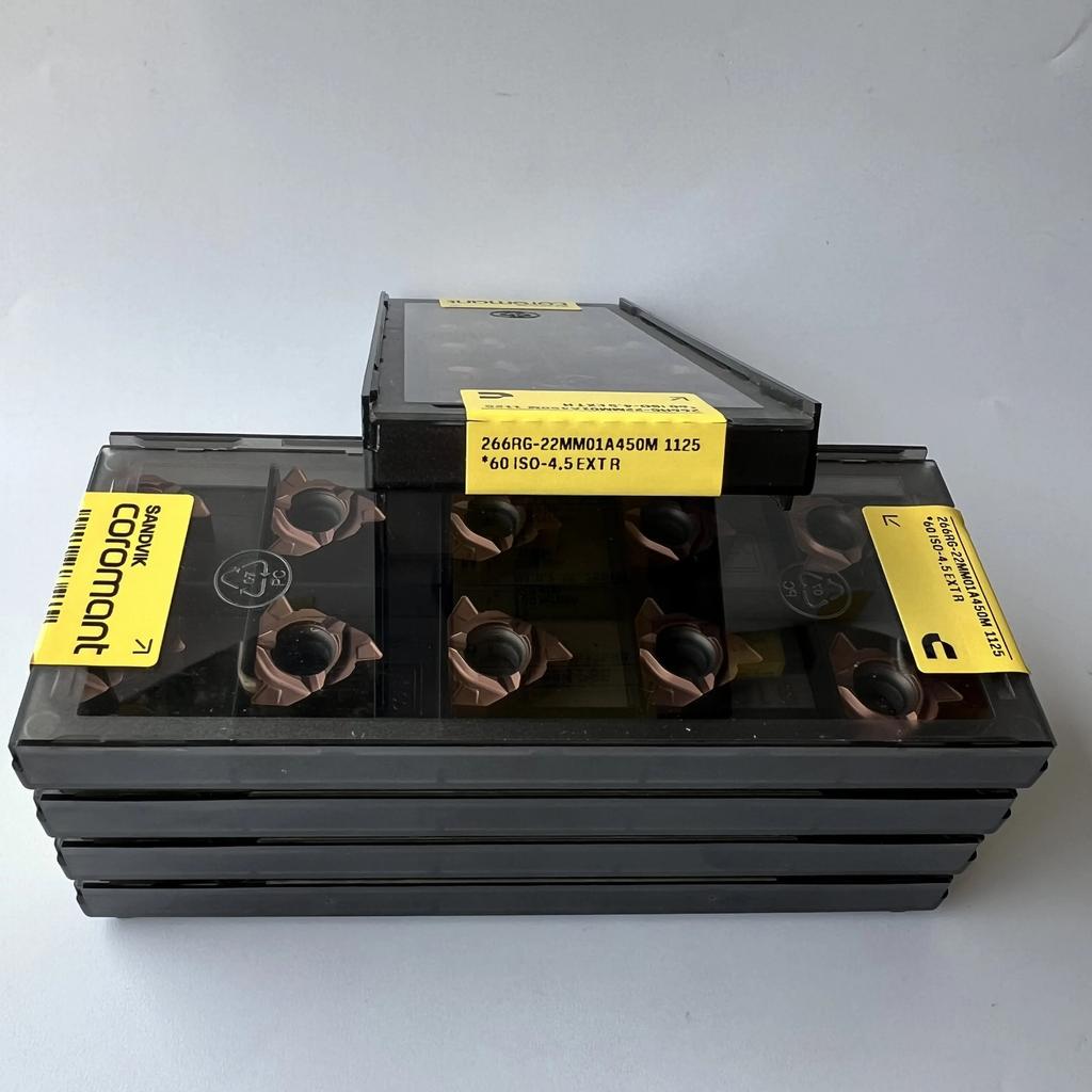 Sandvik / 266RG-22MM01A450M 1125 / Industrial Indexable Carbide Inserts 10 Pcs
