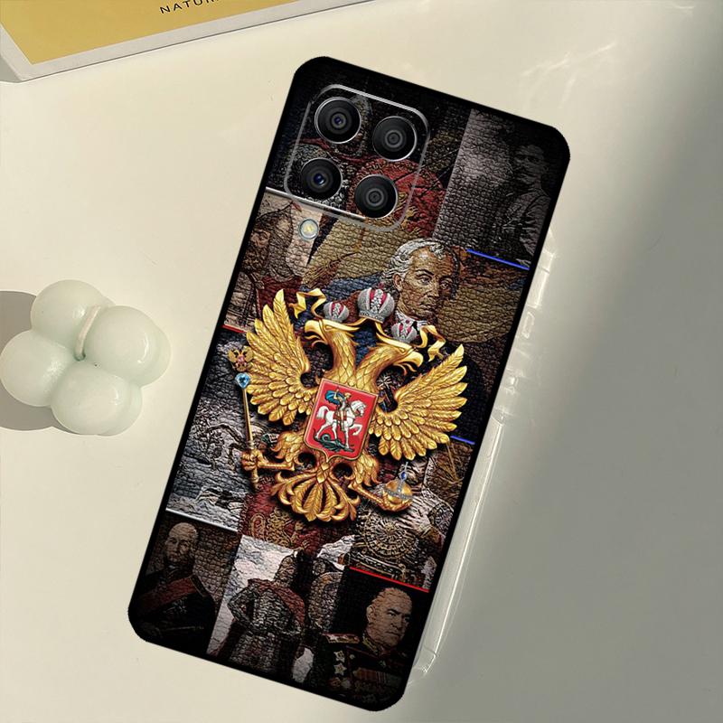 Coat Of Arms Russian CCCP Flag For Samsung Galaxy M31 M16 M11 M21 M13 M33 M35 M53 M55 M15 M14 M34 M54 M12 M32 M52 M06 Case