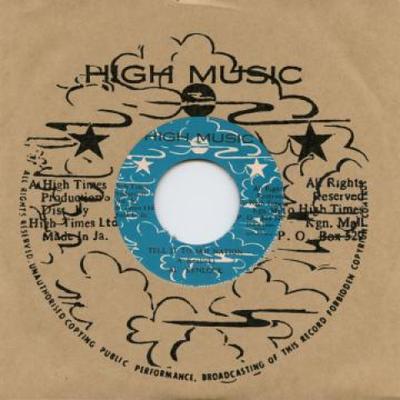 7inch Record AL KENLOCK  SHORT MAN  Tell It To Jah Nation  Light Your  DSRHT708 High MusicDub  1982 Japan Reggae Ska  Dub
