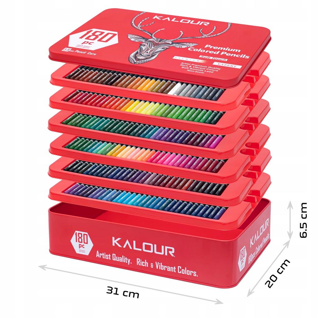 Kalour professionele kleurpotloden set van artistieke kleurpotloden
