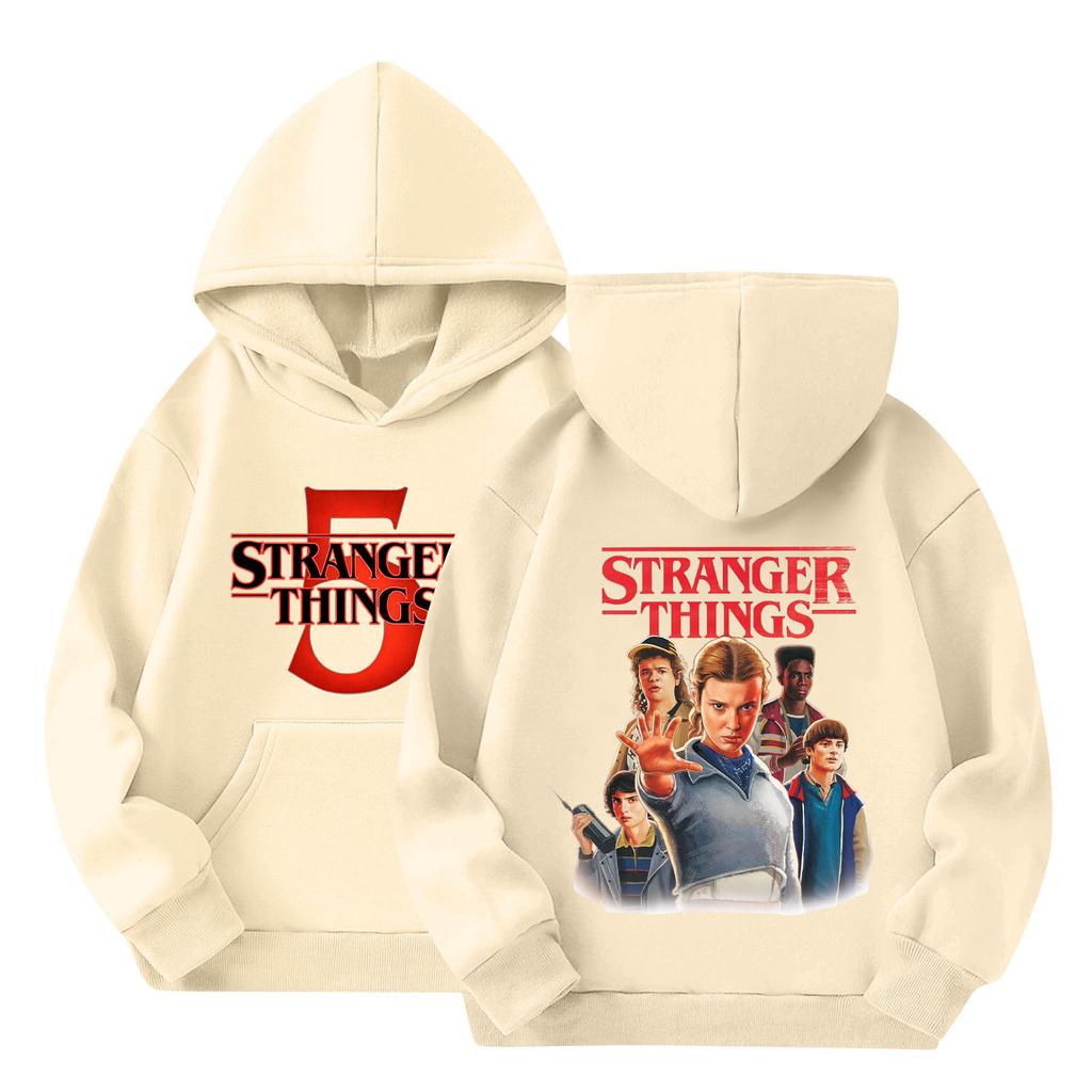 Kinder Kapuzenpullover mit Farbverlaufdruck Langarm Lockeres Sweatshirt Sweatshirt