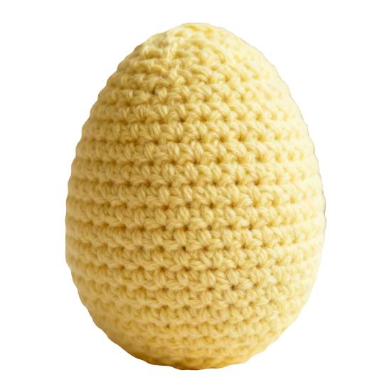 Dekorative påskeegg Håndvevde Pastell Strikkede Påskeegg 2,36 Tommer Gjenbrukbare Vårdekorasjoner for DIY Kurver Pynt Borddekorasjon