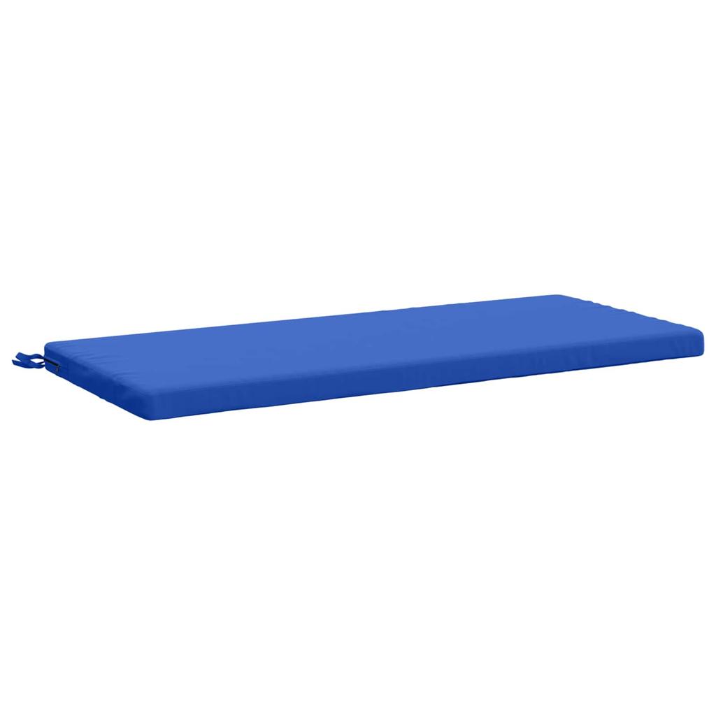 2 piece bench cushion set SOEST 100percent polyester royal blue