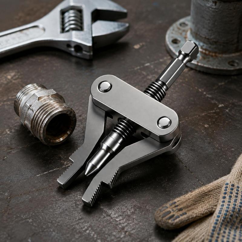 Metal Drill Ready Removal Tool for Damaged Pipe Thread Service, Drill Drive End for Plumbing Repair and Threaded Hole Removal Tasks