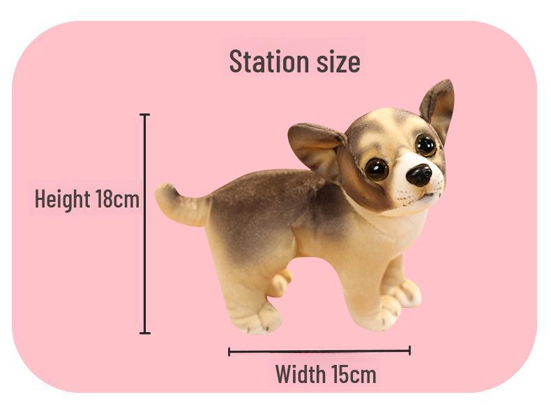 Simulated Plush Dog Toys: Husky & Akita Dog Dolls - Perfect Gift for Kids