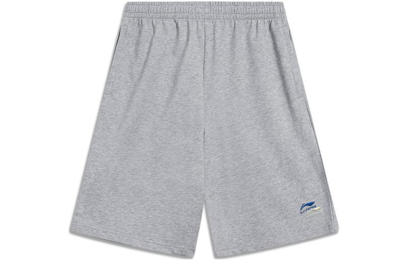 Li Ning Sports Life Collection Casual Shorts Men s BC17 Heather Gray AKSU699-2 S