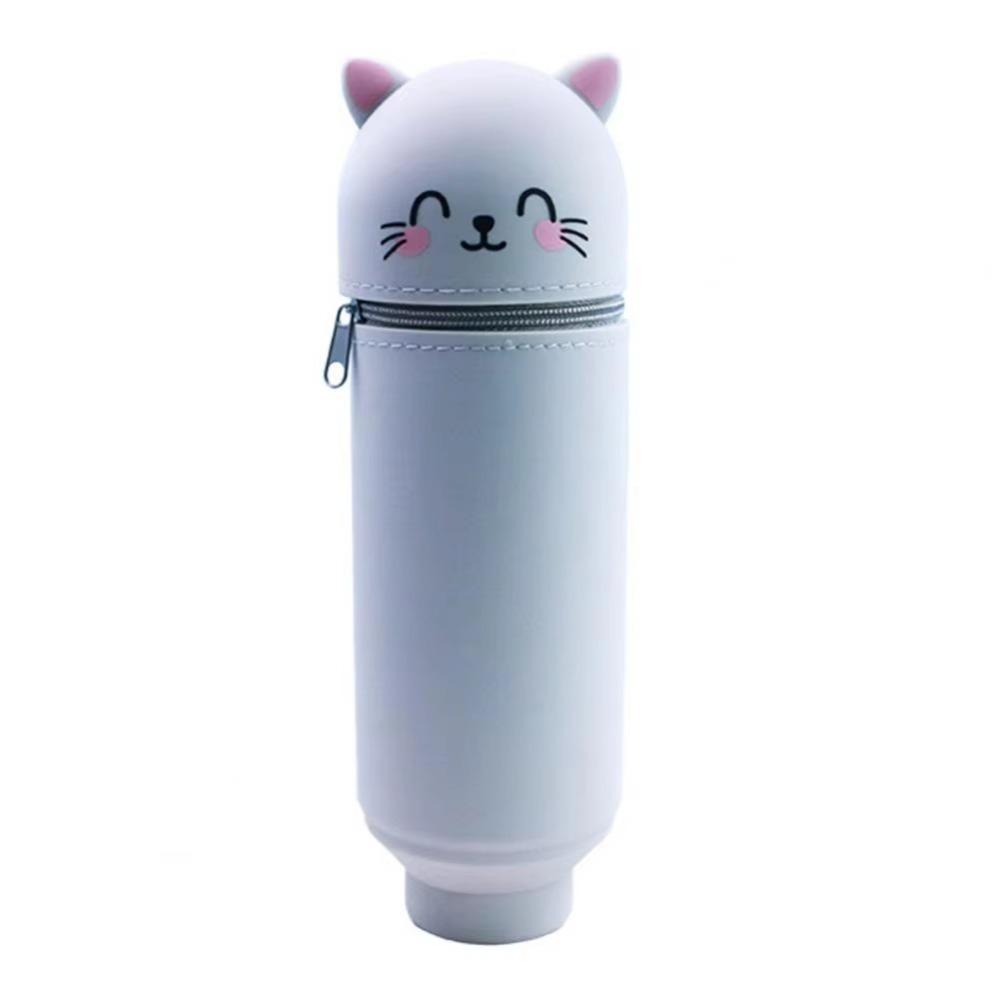Animal Shape Pencil Case Silicone Stationery Storage Bag High Quality Pen Pouch