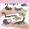 Diorama Modelo Animal Conjunto de PVC com Figuras Estáticas para Decoração da Natureza e Coleção