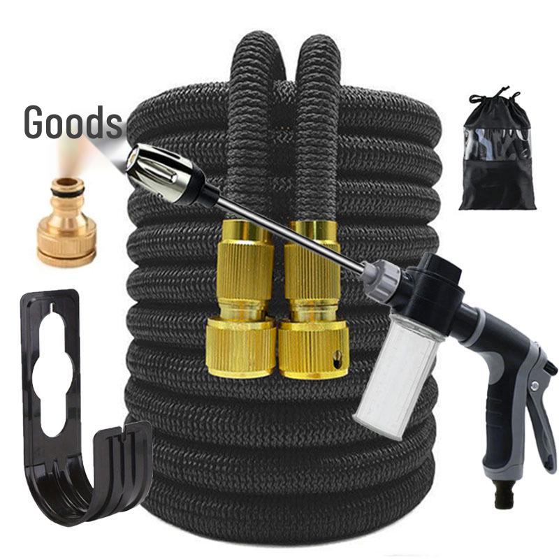 Expandable Multi-Functional Garden & Car Wash High-Pressure Water Hose