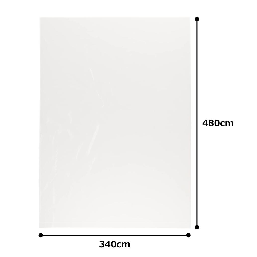 Sacoșă standard Konya Shoji din polietilenă 03 transparentă 16 500 bucăți x 5 RAP00723016 Nu. (100 de cărți)