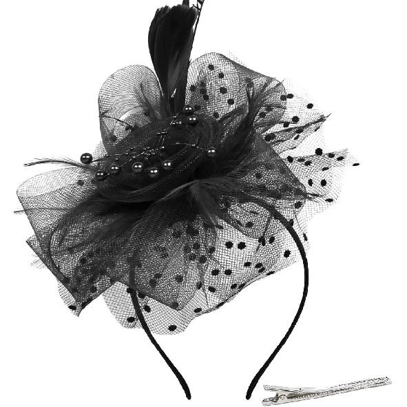 Fascinator per il Kentucky Derby da Donna - Cappelli da Tè con Clip