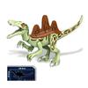 Mini Size Jurassic Dinosaur Building Brick Carnotaurus Building Blocks  Kids Play