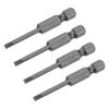 2/4/10/20pcs 2/2.5/3/4/5/6mm Slotted Screwdriver Bits 1/4" Hex Shank Magnetic Flat Head Drive Bit for Power Drill Impact Driver