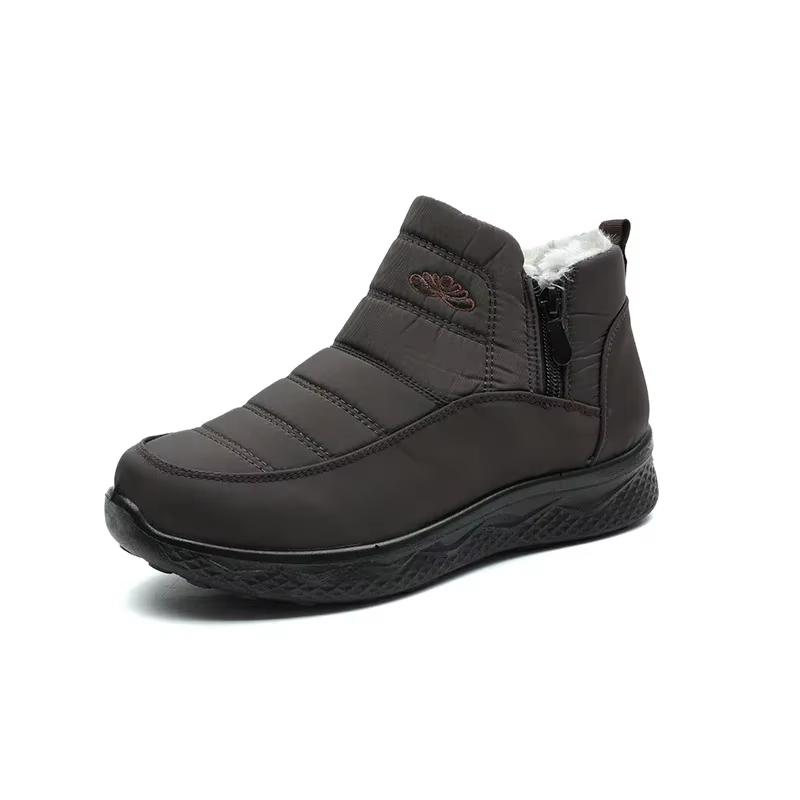 Winter New Women'S Thick Warm Snow Boots Plus Large Comfortable Cotton Short Boots Fashion Versatile Casual Women'S Boots