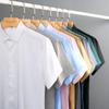 Men's High-End Seamless Silk Stretch Shirt - Summer Cool, Anti-Wrinkle, Short-Sleeve Professional Wear