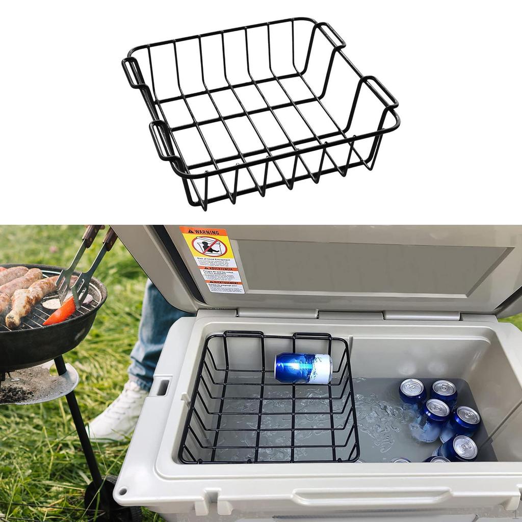 Food Storage Basket Organizer Tray, Professional Insulated Cool Box, Lightweight Beverage Placement