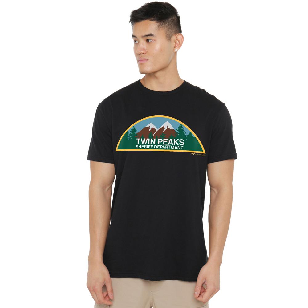 Twin Peaks Herren Sheriff Department T-Shirt