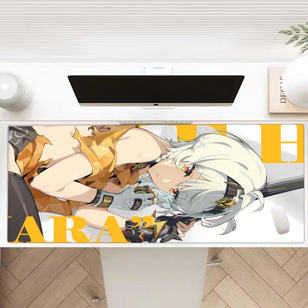 ZZZ Zenless Zone Zero Mouse Pad Multiple Sizes Large Square Computer Office Game Table Mats Rubber Anti-slip Mousepads