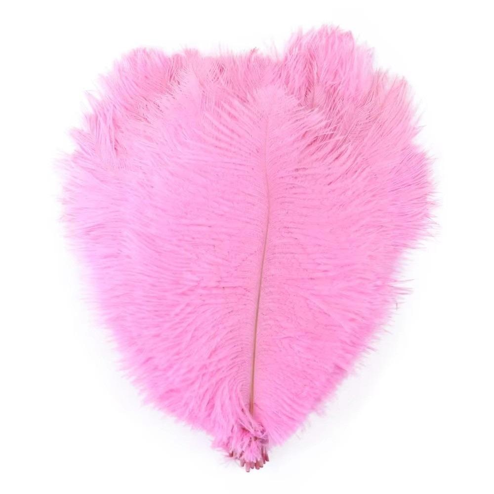 10Pcs Table Accessories Ostrich Feathers Stage Props Artificial Ostrich Feather Party Decoration