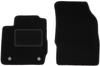 Black Front Mats For: Ford Fiesta MK7 Hatchback (2011-2017)