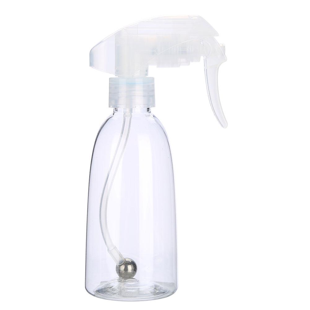 Refillable Plastic Hairdressing Spray Bottle Water Sprayer Salon Barber Tool (White)