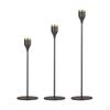 Candle For Taper Candles,Metal Decorative Candlestick Holder Wedding,Dinner,Party,Fit Pillar