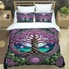 Tree of Life Printed Bedding Sets Exquisite Bed Supplies Set Duvet Cover Bed Comforter Set Bedding Set Luxury Birthday Gift