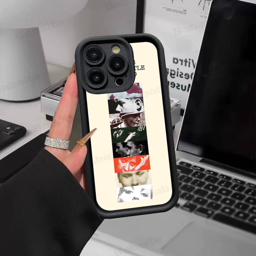 Band The S-Smiths Silicone Soft Phone Case For IPhone 17 16 14 13 12 11 15 Pro Max Plus Air Cover