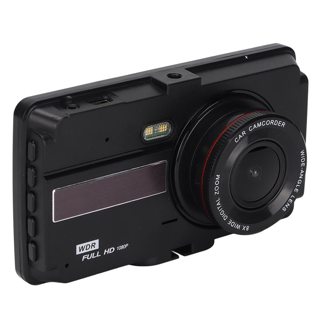 Car Dash Camera 1080P FHD Night Vision Motion Detection Loop Recording Front Rear Driving Recorder