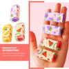 Lurrose Pencil Elementary School School and Office Supplies 12-Piece Fruit-Shaped Erasers, High-Performance, Fun, Stationery, (Random Styles)