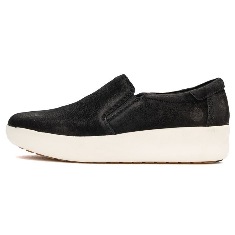 Timberland Women s Jet Black Berlin Park Slip On Shoes A1M97 37.5