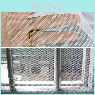 Versatile Window Mesh Door Curtain Featuring Self-adhesive Insect Screen For Ultimate Protection