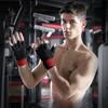 Pár Odolných proti opotřebení Protiskluzových Prodyšných Absorpce potu Volnočasových Fitness Cyklistických Sportovních Rukavic(Červená M )