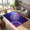 Austria Wien FC Soccer Football Pattern Soft Area Rug Non Slip Indoor Floor Carpet Sports Decor Mat for Bedroom