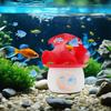 Aquarium Decoration Mushroom House Resin Ornament Fish Tank Landscape Accessory for Aquatic Environment Enhancing Natural Look