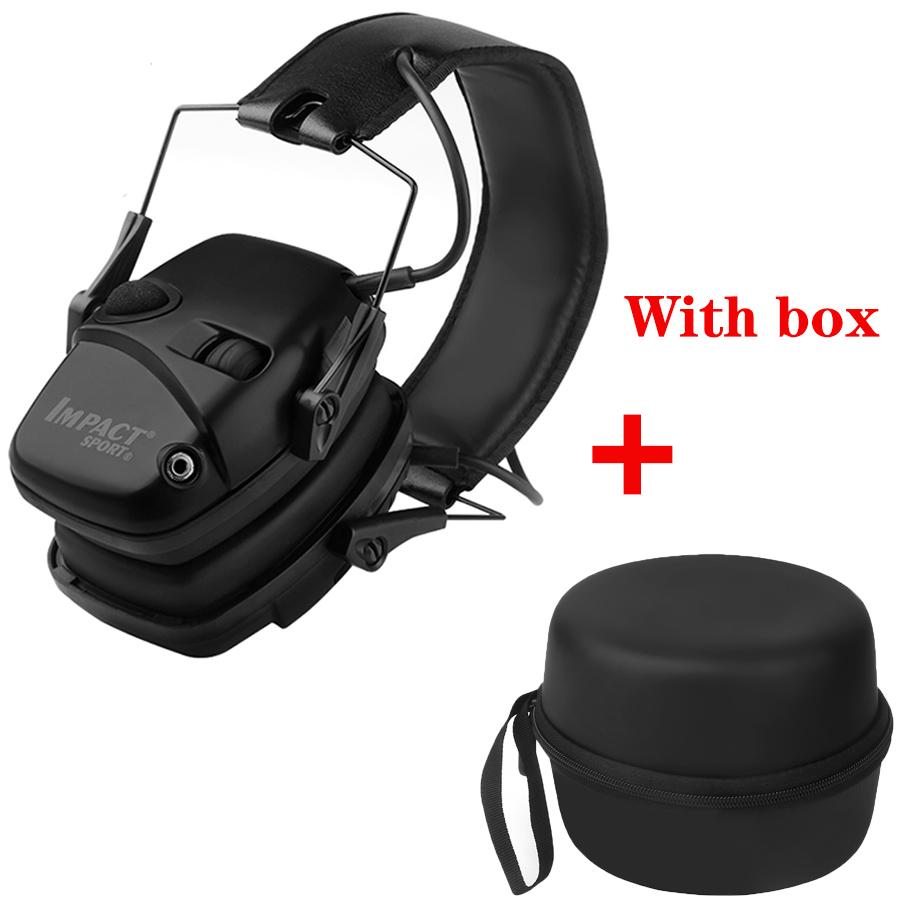Original Tactical Electronic Shooting Earmuff Outdoor Sports Antinoise Headset Impact Sound Amplification Hearing Hunting Ear