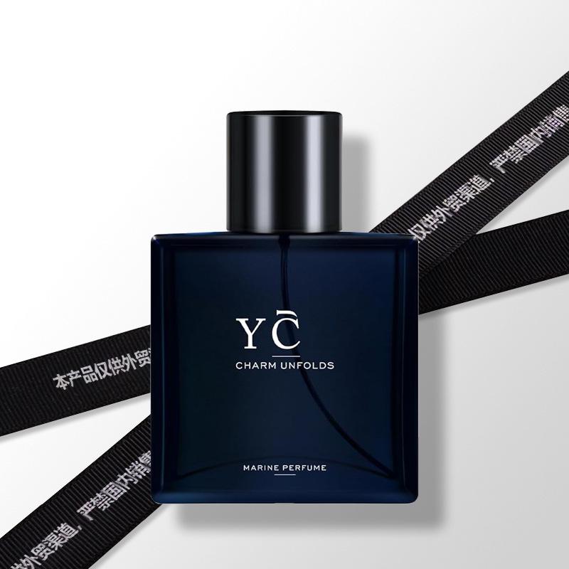 YC Weilan Men s 50ml Cologne - Long-lasting Fresh Woody Marine Scent