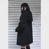 Korean Style Hooded Mid-Length Windbreaker for Women - Loose-Fit Harajuku Spring/Autumn Trend