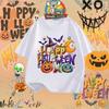 Happy Halloween T-shirt 3D Printed Pumpkin Pattern Ghost Shirt Made of Polyester Fabric for Boys, Girls, and Adults T-shirt Tops