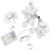 Skeleton Lights Mini Portable Battery Powered Energy Saving LED Lights Halloween Skull Lights