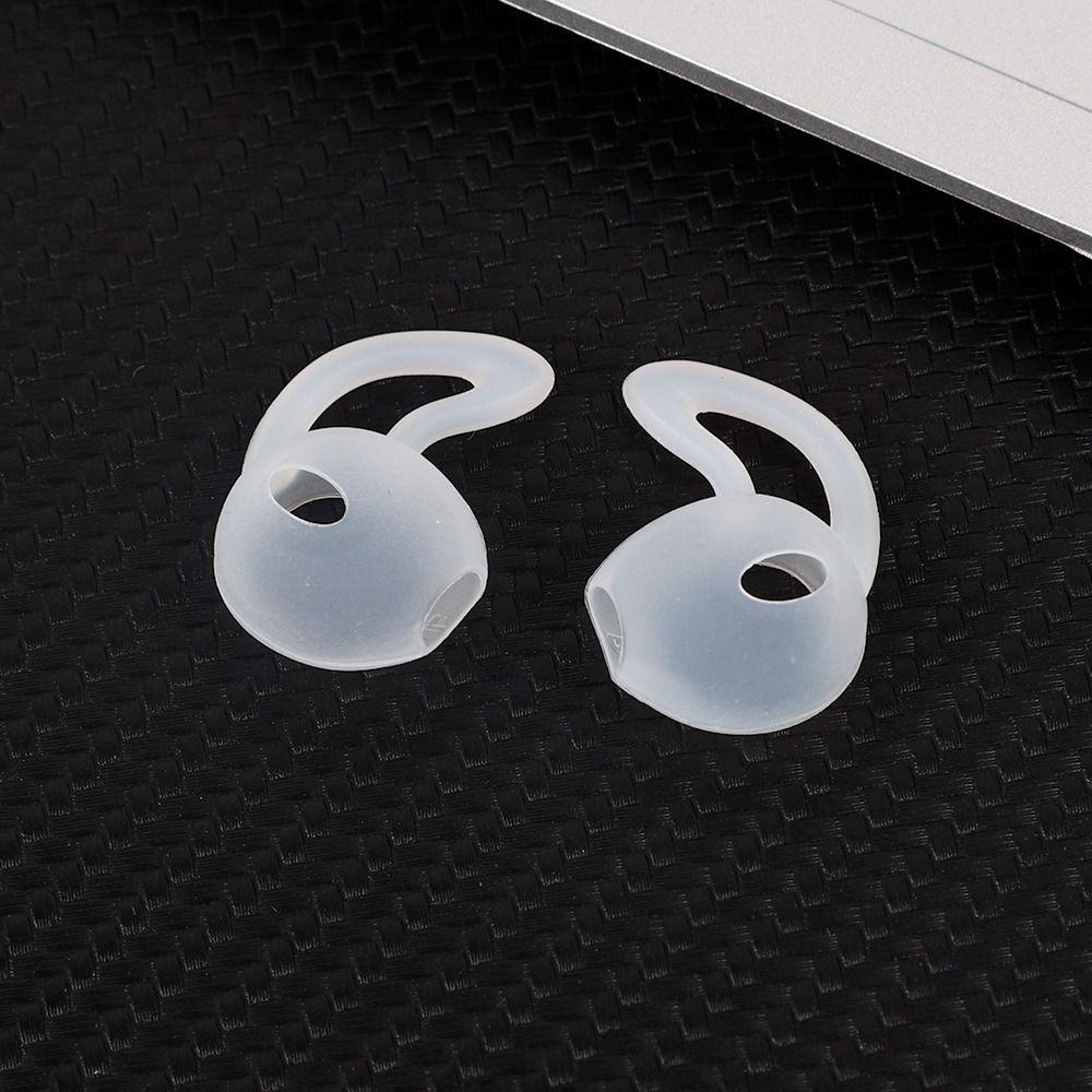 1 Pair Anti Drop Silicone Earbud Covers Silicone Earphone Holder Headphone Sleeve   Running